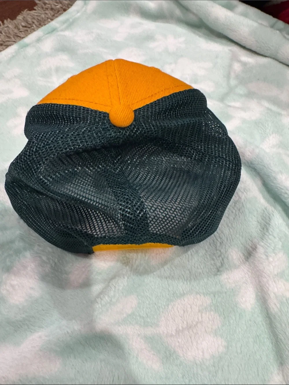 Oakland Athletics Green & Gold Mesh-Back Cap